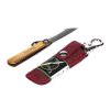 NAGAO KANEKOMA Higonokami Japanese Mini Folding Knife, Red