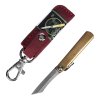 NAGAO KANEKOMA Higonokami Japanese Mini Folding Knife, Red