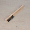 SK11 Japanese Wire Brush with Wooden Handle, 3 Rows - No.1
