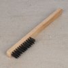 SK11 Japanese Wire Brush with Wooden Handle, 4 Rows - No.2