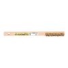 SK11 Japanese Brass Wire Brush with Wooden Handle, 3 Rows - No.8