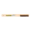 SK11 Japanese Brass Wire Brush with Wooden Handle, 3 Rows - No.110