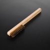 SK11 Japanese Brass Wire Brush with Wooden Handle, 4 Rows - No.111