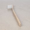 SK11 Japanese Long Nylon Wire Brush with Curved Bamboo Handle - No.124