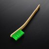 SK11 Long Nylon Wire Brush with Curved Bamboo Handle - No.133