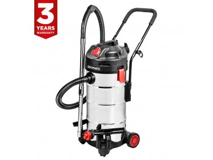 elektrický dílenský vysavač 1500W graphite