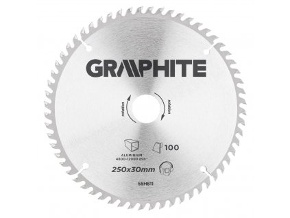 Pilový list 250x30 Graphite