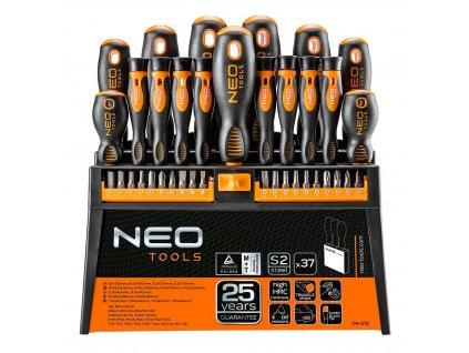 sada šroubováku s bity 37ks neotools