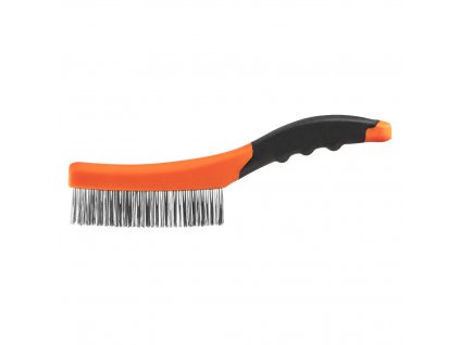 ocelový kartáč s nerezovým drátem