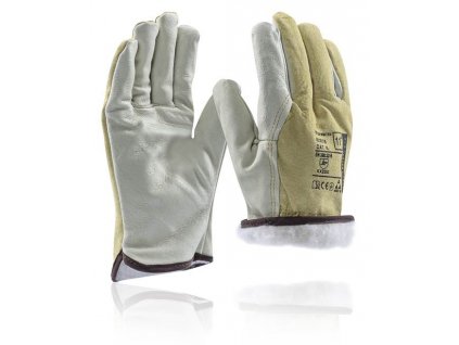 Zimní rukavice ARDONSAFETY/HILTON WINTER 09/L (Barva Béžová, Velikost 10)