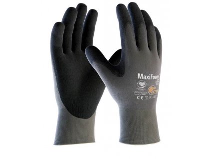 ATG® máčené rukavice MaxiFoam® LITE 34-900 05/2XS (Barva Šedá, Velikost 11)
