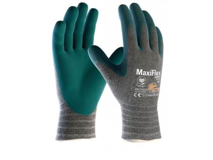ATG® máčené rukavice MaxiFlex® Comfort™ 34-924 06/XS (Barva Šedá, Velikost V1/10)