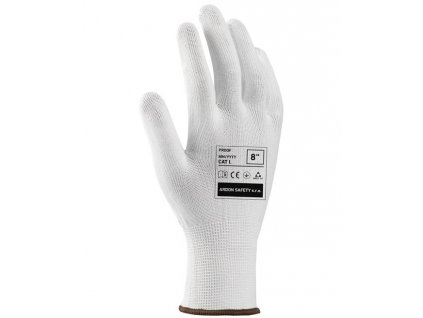 Pletené rukavice ARDONSAFETY/PROOF 06/XS (Barva Bílá, Velikost V1/10)