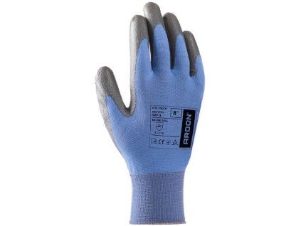 Máčené rukavice ARDON®LITE TOUCH 06/XS (Barva Modrá, Velikost 11)