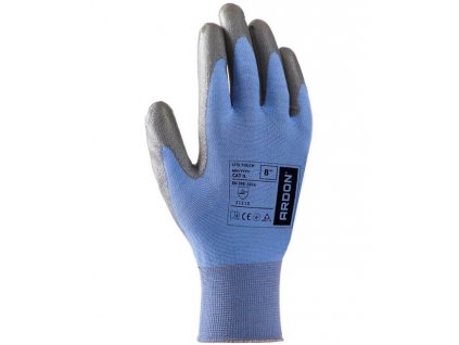 Máčené rukavice ARDON®LITE TOUCH 06/XS (Barva Modrá, Velikost 11)