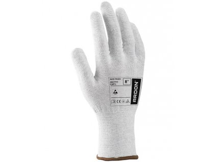 ESD rukavice ARDONSAFETY/RATE TOUCH 06/XS (Barva Šedá, Velikost V1/09)