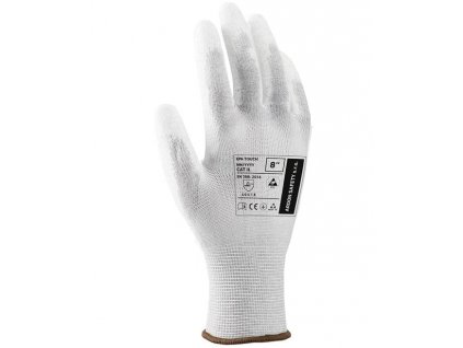 ESD rukavice ARDONSAFETY/EPA TOUCH 07/S (Barva Šedá, Velikost 10)