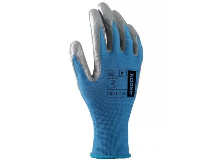 Máčené rukavice ARDON®NITRAX 07/S (Barva Modrá, Velikost XXL)