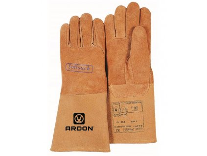 Svářečské rukavice Weldas® 10-1003 10/XL (Barva Béžová, Velikost 11)