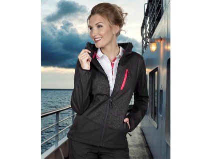 Dámská softshellová bunda ARDON®ROSE černá – DOPRODEJ