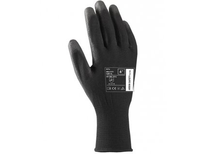 Máčené rukavice ARDONSAFETY/XC7e BLACK 07/S
