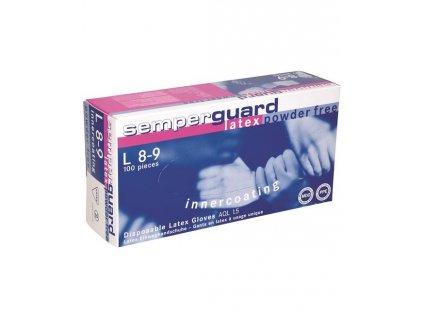 Jednorázové rukavice SEMPERGUARD® LATEX IC 06/XS - powder free