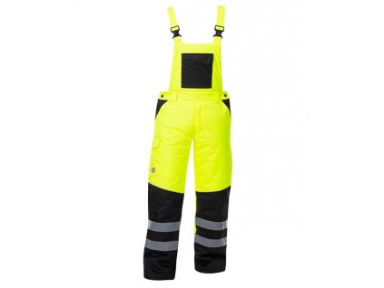 Reflexní zimní kalhoty s laclem ARDON®HOWARD žluté