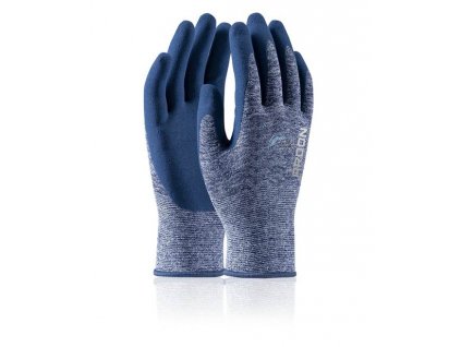 Máčené rukavice ARDON®NATURE TOUCH 07/S - s prodejní etiketou - modré