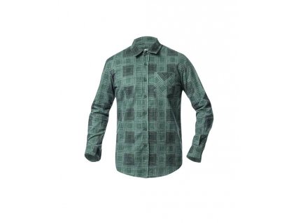 Pracovní zelená flanelová košile Ardon H20092 Urban