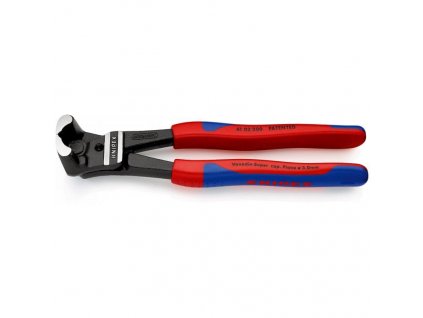 Čelní pákové štípací kleště na čepy 200mm  6102200.09 Knipex