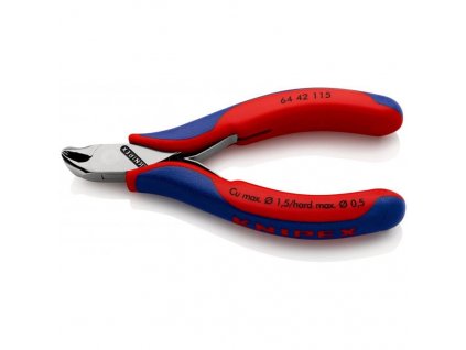 Čelní štípací kleště pro elektroniku 115mm 6452115.09 Knipex