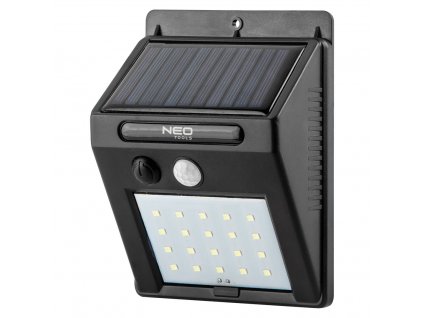 NEO Tools LED nástěnná solární lampa 250lm 99-055