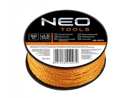 NEO Tools zednická šňůra 50m 49-905