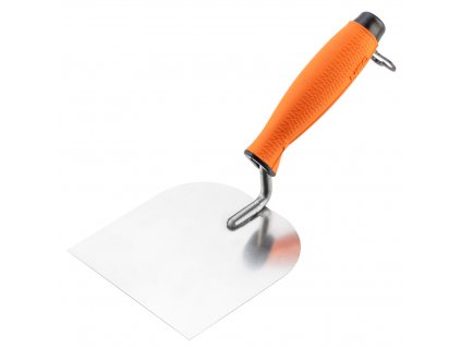 Zednická štukatérská lžíce vymazávací, 120 mm, dvoumateriálová rukojeť