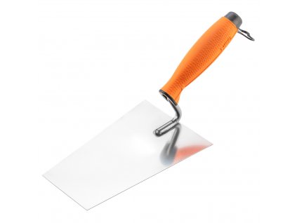 Zednická štukatérská lžíce trapézová, 180 mm, dvoumateriálová rukojeť