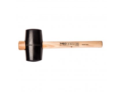 Gumové kladivo 90 mm/1200 g, rukojeť z hikoru
