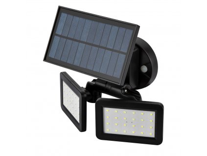 Solární svítidlo nástěnné SMD LED 450 lm