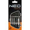 NEO Tools Vytahováky zalomených šroubů sada 5ks 09-615