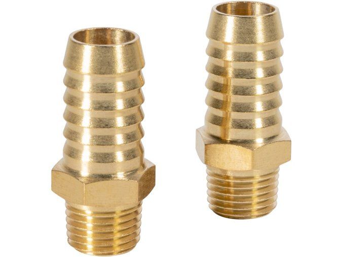 Sada hadicových vsuvek 13 mm s vnějšími závity 1/4", 2dílná