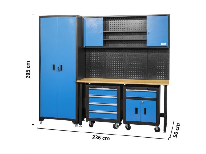 Dílenský nábytek  GWS 6-dílná sada