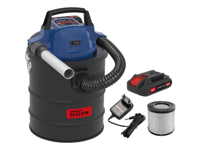 Akumulátorový vysavač popela AS 18-201-05