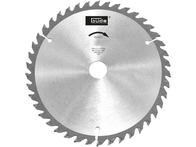 Pilový kotouč na dřevo HM 450x30x2,2 - 48Z