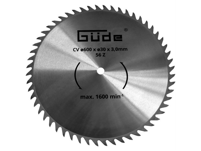 Pilový kotouč na dřevo CV 600x30x3,0 - 56Z