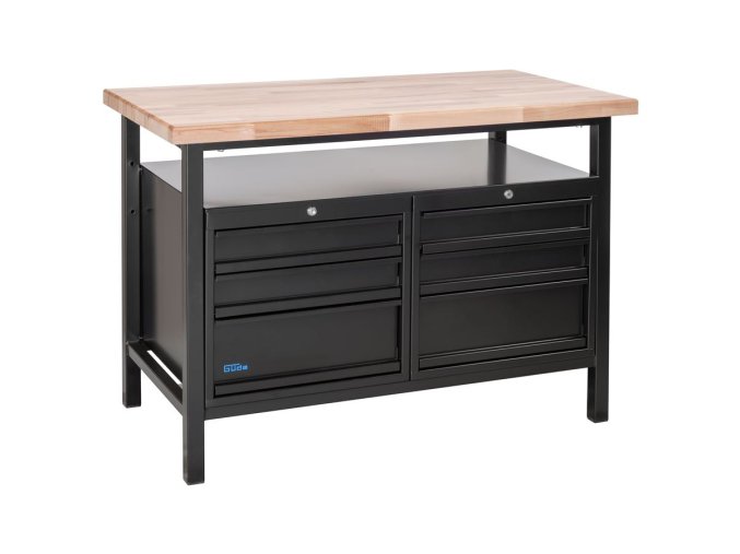 Dílenský stůl P 1200 SS Black Line
