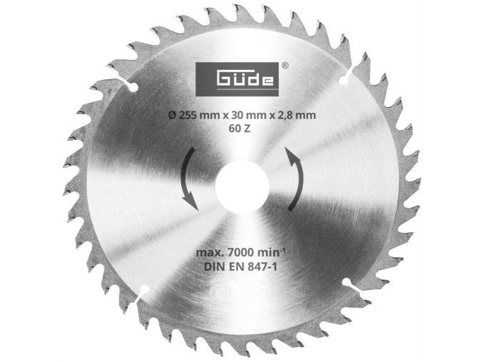 Pilový kotouč HM 255 x 30 mm - 60z
