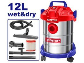 Průmyslový vysavač 800W 12l