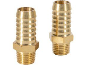 Sada hadicových vsuvek 13 mm s vnějšími závity 1/4", 2dílná