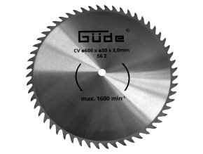 Pilový kotouč na dřevo CV 600x30x3,0 - 56Z