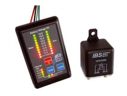 IBS bateriový monitor IBS-DBS 12V