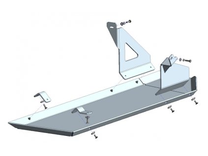Kryt pod nádrž a AdBlue Navara D23 od 2019